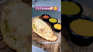 Calzone recipe🤤easy calzone recipe🥟PanzerottiFoodieonlyshortscalzoneyoutubeshorts [upl. by Gascony635]