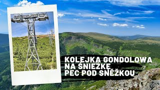 Kolejka gondolowa na Śnieżkę  Pec pod Sněžkou [upl. by Yeznil]