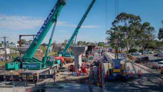 Noble Park skyrail timelapse [upl. by Figueroa574]