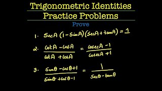 17 Solving Trigonometric Identities [upl. by Woodhead287]