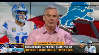 THE HERD  Colin Cowherd SHOCKED Detroit Lions Are The MOST SPECIAL Team In The NFL [upl. by Eirtemed]