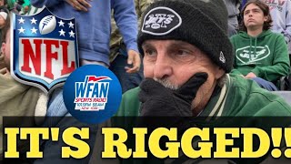 WFANs Joe Benigno accuses NFL of rigging game [upl. by Aynnek]