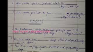 LIVERWORTS AND MOSSES Plant KingdomNEET NCERT LINES BOOSTER [upl. by Coriss]