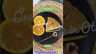 Orange cake recipe in OTG OTG Recipesviral trendingshorts how to use OTG otg [upl. by Annabel]