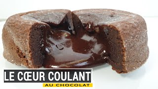 Cœur coulant au chocolat un dessert express [upl. by Nwhas]