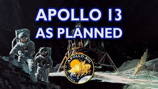 APOLLO 13 As Planned  Jim Lovell on Landing EVAs ALSEP 3rd Stage Impact amp Fra Mauro 197004 [upl. by Siulegroj]