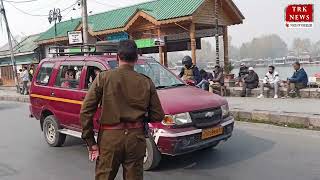 Encounter Underway in Srinagar  Frisking by JampK Police [upl. by Ttennaej416]