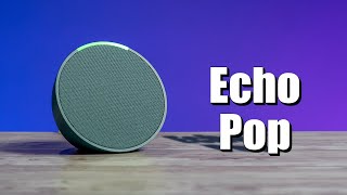 Getting Started With the Amazon Echo Pop Smart Speaker [upl. by Alyehs]