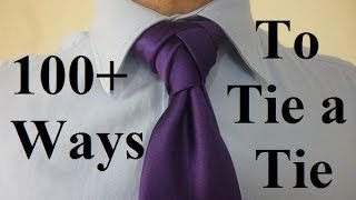 How to tie an Ellie Knot for your Necktie [upl. by Nordek]