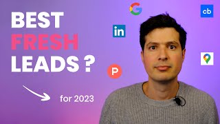 The Best Lead Generation Strategy for 2024 How To Get Fresh Leads from LinkedIn Crunchbase amp more [upl. by Annavaj412]