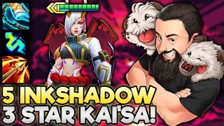 5 Inkshadow  Insane New Items are Best in Slot  TFT Inkborn Fables  Teamfight Tactics [upl. by Kacey246]