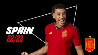 Unboxing the new Spain Home Jersey for the World Cup in Qatar 2022 [upl. by Gena454]