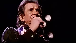 Johnny Cash  Ragged Old Flag Live at Nassau Coliseum  American Outlaws 1990 [upl. by Binky]