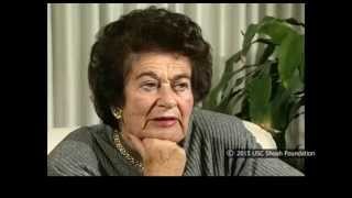 Holocaust survivor recalls the first time she met US Army officer who later to became her husband [upl. by Atilrak]