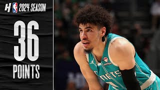 LaMelo Ball SICK 36 PTS 9 REB 8 AST vs Celtics 🔥 FULL Highlights [upl. by Annalla]