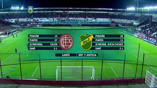 Fútbol en vivo Lanús  Defensa y Justicia Fecha 18 Torneo de Primera División 2015 FPT [upl. by Atterys]