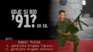 GDJE SI BIO 91  Damir Pučak 10 DANA proboja iz Vukovara 18 [upl. by Ailev]