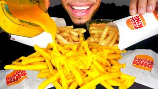 ASMR BURGER KING MUKBANG ANIMAL STYLE FRIES  EXTRA CHEESY  EATING SHOW  TALKING REVIEW MESSY [upl. by Wicks]