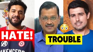 Arvind Kejriwal In Trouble for Sharing Dhruv Rathee’s Video😨 Fukra Insaan Gets Hate for this… [upl. by Button]