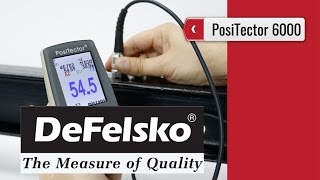 PosiTector 6000  Coating Thickness Gauge product video presentation [upl. by Kalk398]