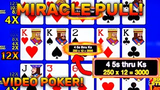 More Craziest Video Poker Hands Ever Recorded  Part 5 [upl. by Araccot]