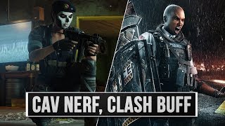 Caveira Nerf amp Clash Buff  Rainbow Six Siege [upl. by Divaj]