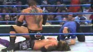 Edge Vs Batista Smackdown June 29th 2007 [upl. by Erotavlas742]