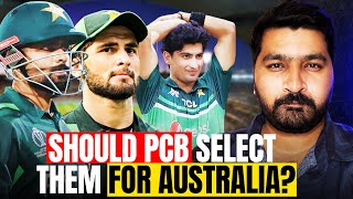 Should Pakistan 🇵🇰 drop Babar Azam Shaheen Afridi and Naseem Shah from Australia 🇦🇺 series [upl. by Sirtimid]