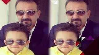 Sanjay Dutts picture with his son goes viral Bollywood News TMT [upl. by Niotna]