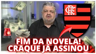 ÓTIMA NOTÍCIA FINALMENTE CONFIRMOU O CRAQUE É DO FLA MAIOR CONTRATAÇÃO AGORA NOTICIA FLAMENGO [upl. by Maura]