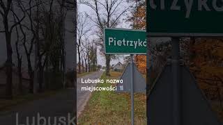 Lubuskie nazwy miejscowości lubuskiturysta [upl. by Navek]