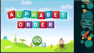 Alphabet Order for KIds [upl. by Kerwinn491]