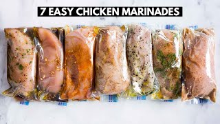 7 EASY Chicken Marinades [upl. by Savanna]