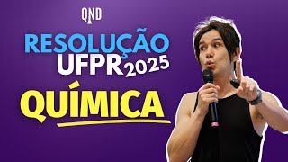 Resolução QUÍMICA  UFPR 20242025 [upl. by Proud]