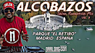 Alcobazos Salsa Romantica Mix Vol3  Parque del Retiro  DJ Marlong Son  Madrid  España drone 4k [upl. by Reyna]