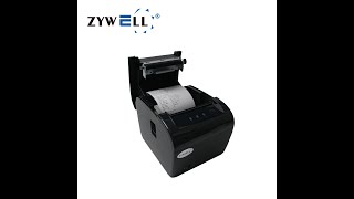 80mm thermal receipt printer assembly display ZYWELL ZYT812 [upl. by Acyssej]