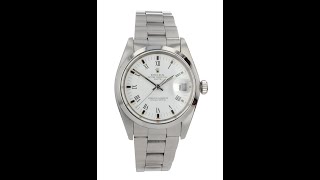 Rolex Oyster Perpetual Date Pre Owned Watch Ref 1500 [upl. by Teyugn980]