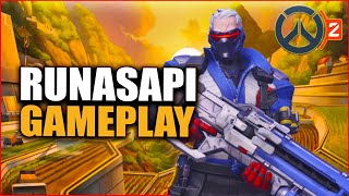 RUNASAPI GAMEPLAY DES DEBYLOS ► ON FAIT MUMUSE ET LEAG LA GAME AVEC SOLDAT 76 SUR OVERWATCH 2 [upl. by Myrtia448]