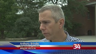 Anthony Brindisi Visits Binghamton University [upl. by Eipper]