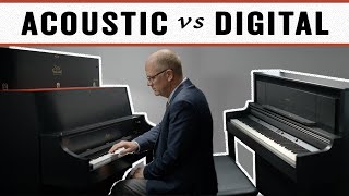 Choosing Your Piano Digital vs Acoustic [upl. by Annairba]