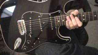 Fender Aerodyne Stratocaster Guitar Review Scott Grove [upl. by Adihsaar]