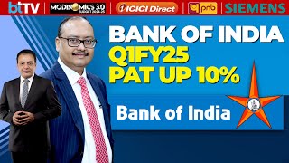 Exclusive Rajneesh Karnatak MD amp CEO BoI On Q1 NPAs NII CASA amp FY25 Growth Plans [upl. by Zsamot]