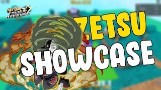 Raid 1 ZetsuPlant Man Showcase In All Star Tower Defense NEW EREN  Roblox [upl. by Weissmann]