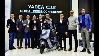 YADEA EICMA 2019  YADEA C1S  YADEA G5  Live playback [upl. by Rozina]