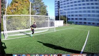 Goalkeeper Training Drills  Day 9 [upl. by Yttam]