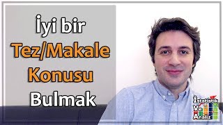 İyi Bir Proje Makale Tez Konusu Nasıl Bulunur [upl. by Shae504]