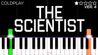 Coldplay  The Scientist  EASY Piano Tutorial [upl. by Hosbein]