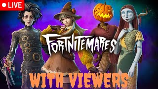 FORTNITEMARES WITH VIEWERS  RANK RELOAD amp CREATIVE [upl. by Wiltshire]