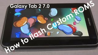 How to Flash  Install a Custom ROM onto the Galaxy Tab 2 70  Demoed with Tsunami X  Cursed4Eva [upl. by Assertal368]