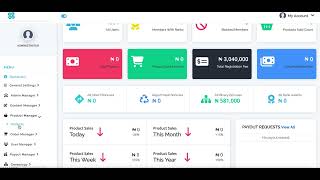 Administrative panel overview  InfinityPair MLM Software [upl. by Hachman]